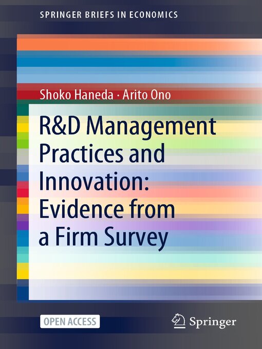 Title details for R&D Management Practices and Innovation by Shoko Haneda - Available